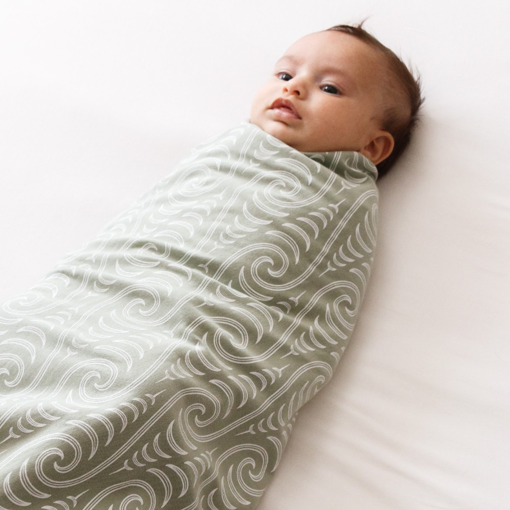 Woolbabe X BO & KO Collab Swaddle Blanket