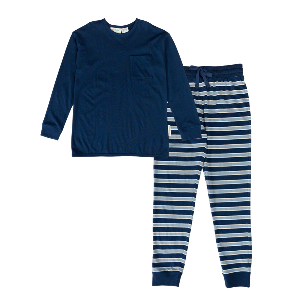 Woolbabe Merino/Organic Cotton Relaxed Winter Pyjamas 10-14 years