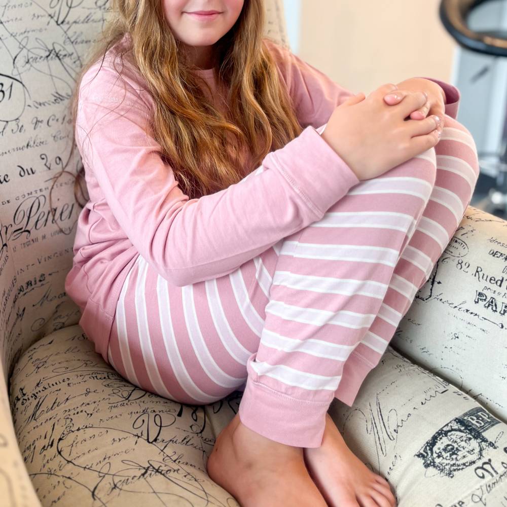 Woolbabe Merino/Organic Cotton Relaxed Winter Pyjamas 10-14 years