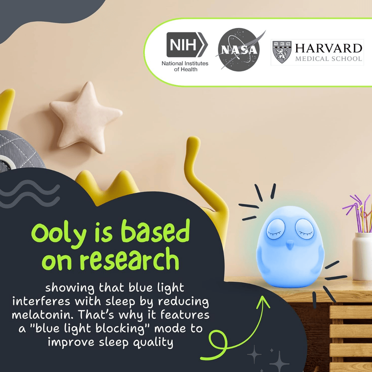 OOLY Smart Sleep Trainer Clock