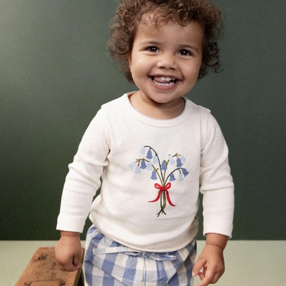 Nature Baby Organic Cotton Long Sleeve Cloud Tee