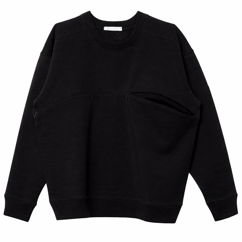 The Sleep Store Merino Tencel Fleece - Breastfeeding Jumper