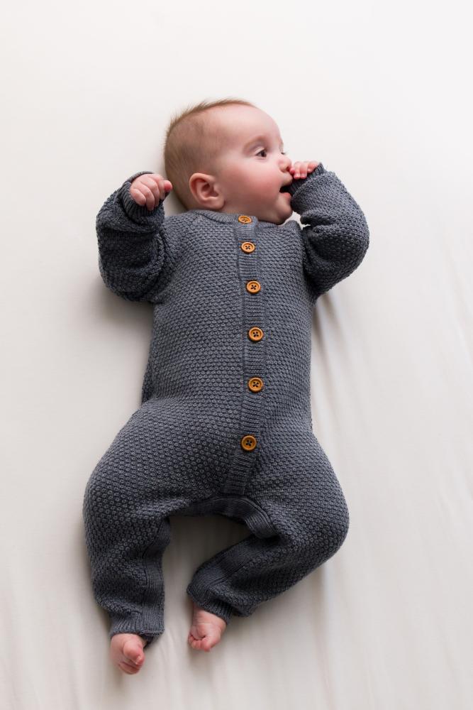 The Sleep Store Merino Knit Onesie - Newborn - 1 year