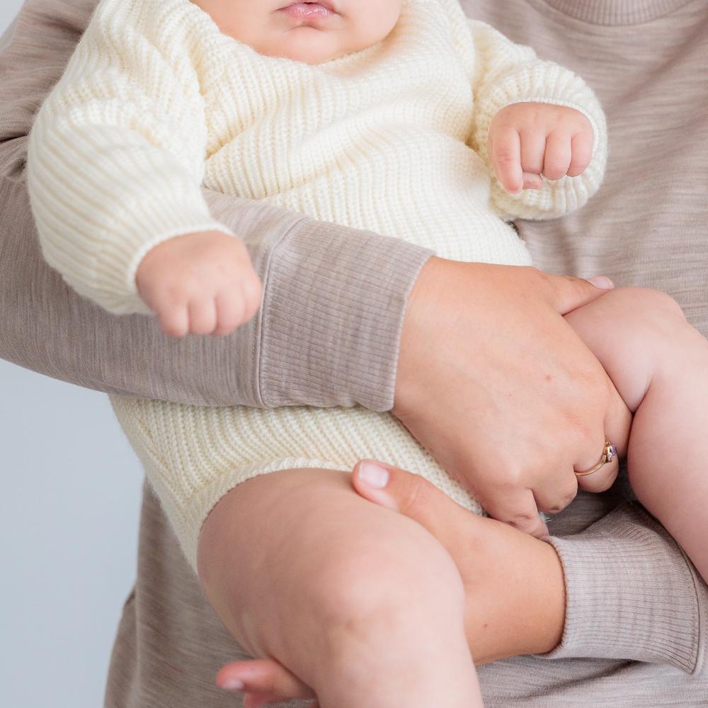 The Sleep Store Merino Knitwear Bubblesuit - Newborn - 1 year