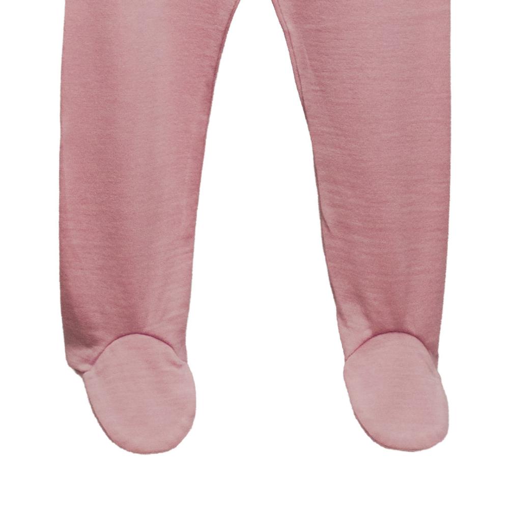 The Sleep Store Jersey New Zealand Merino Wool Footed Pants - Prem - 6-12 months