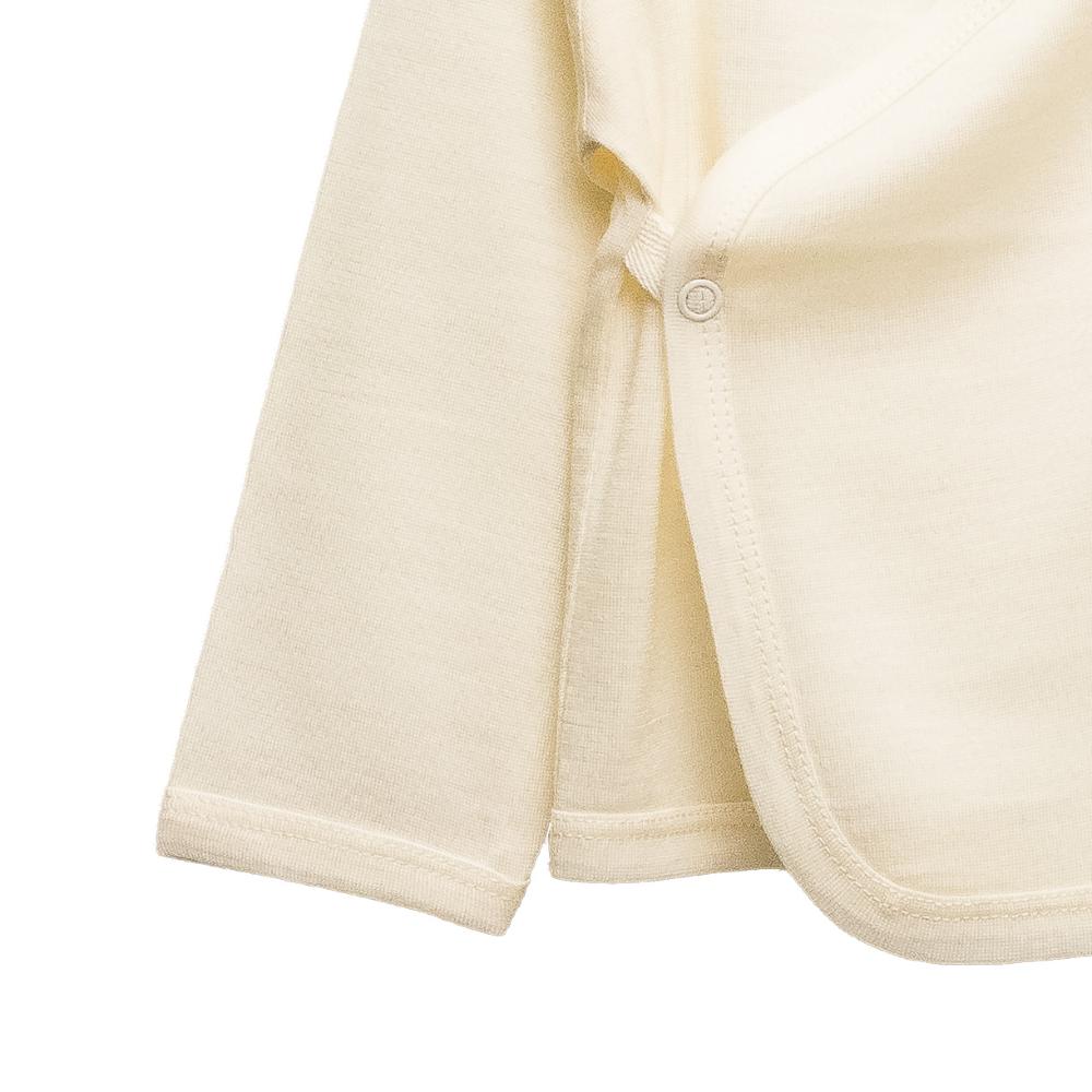 The Sleep Store Jersey New Zealand Merino Wool Kimono Cardigan - Prem - 6-12 months