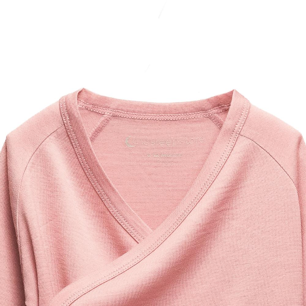 The Sleep Store Jersey New Zealand Merino Wool Kimono Cardigan - Prem - 6-12 months