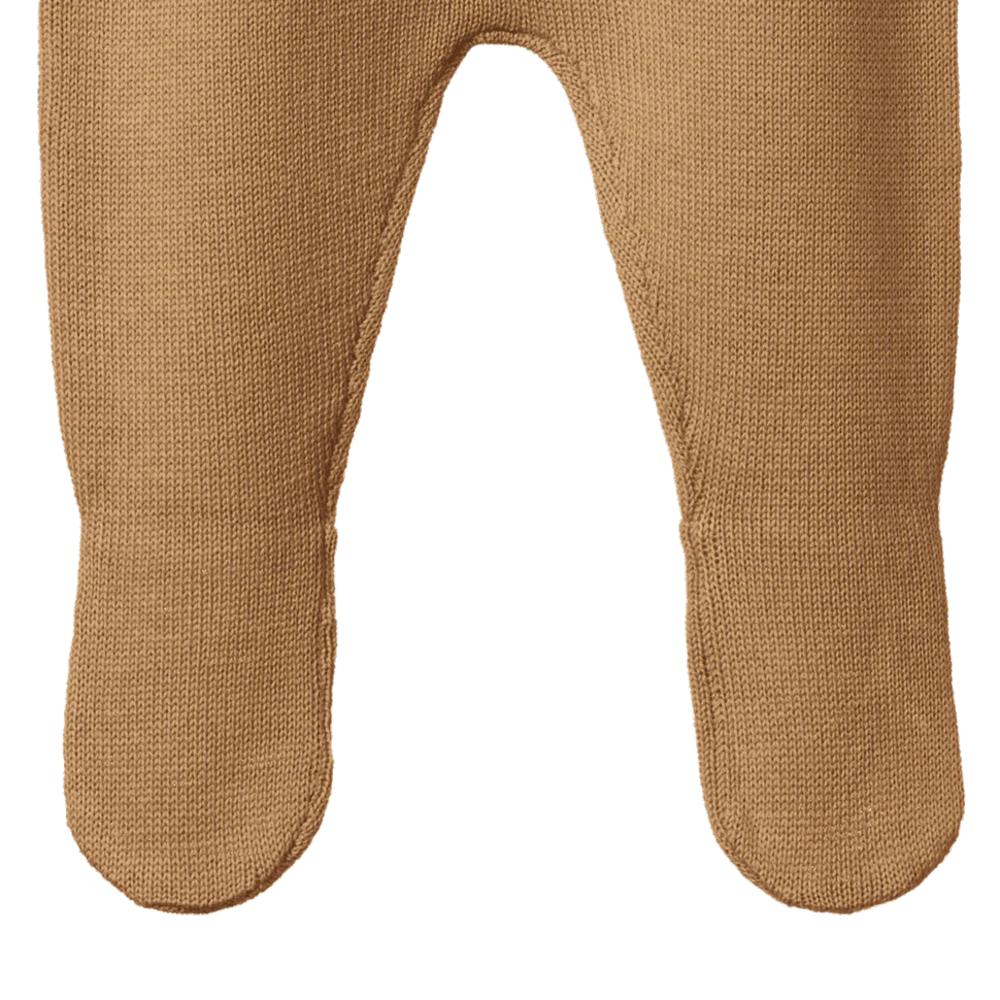 Nature Baby Merino Knit Footed Rompers