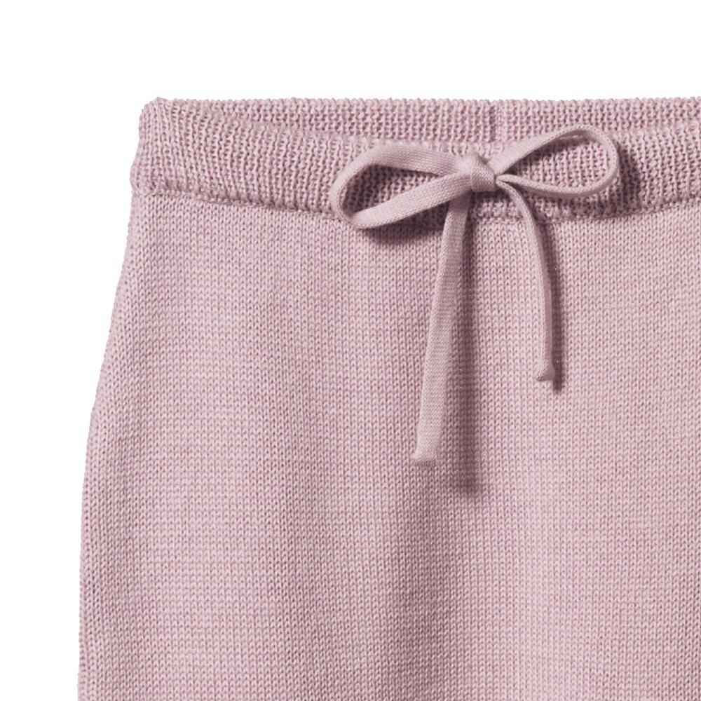 Nature Baby Merino Knit Footed Rompers