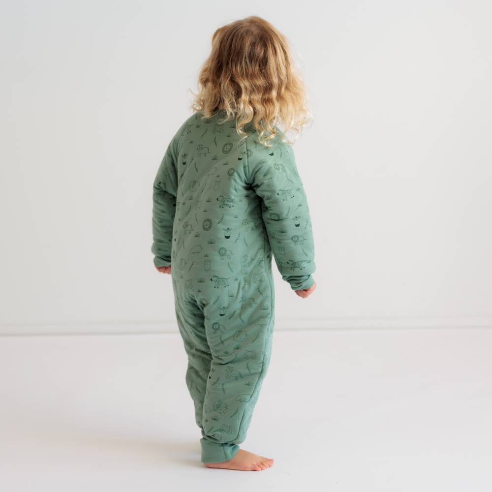 Reverse of The Sleep Store Organic Cotton 3.0 tog Sleeved Sleep Suit