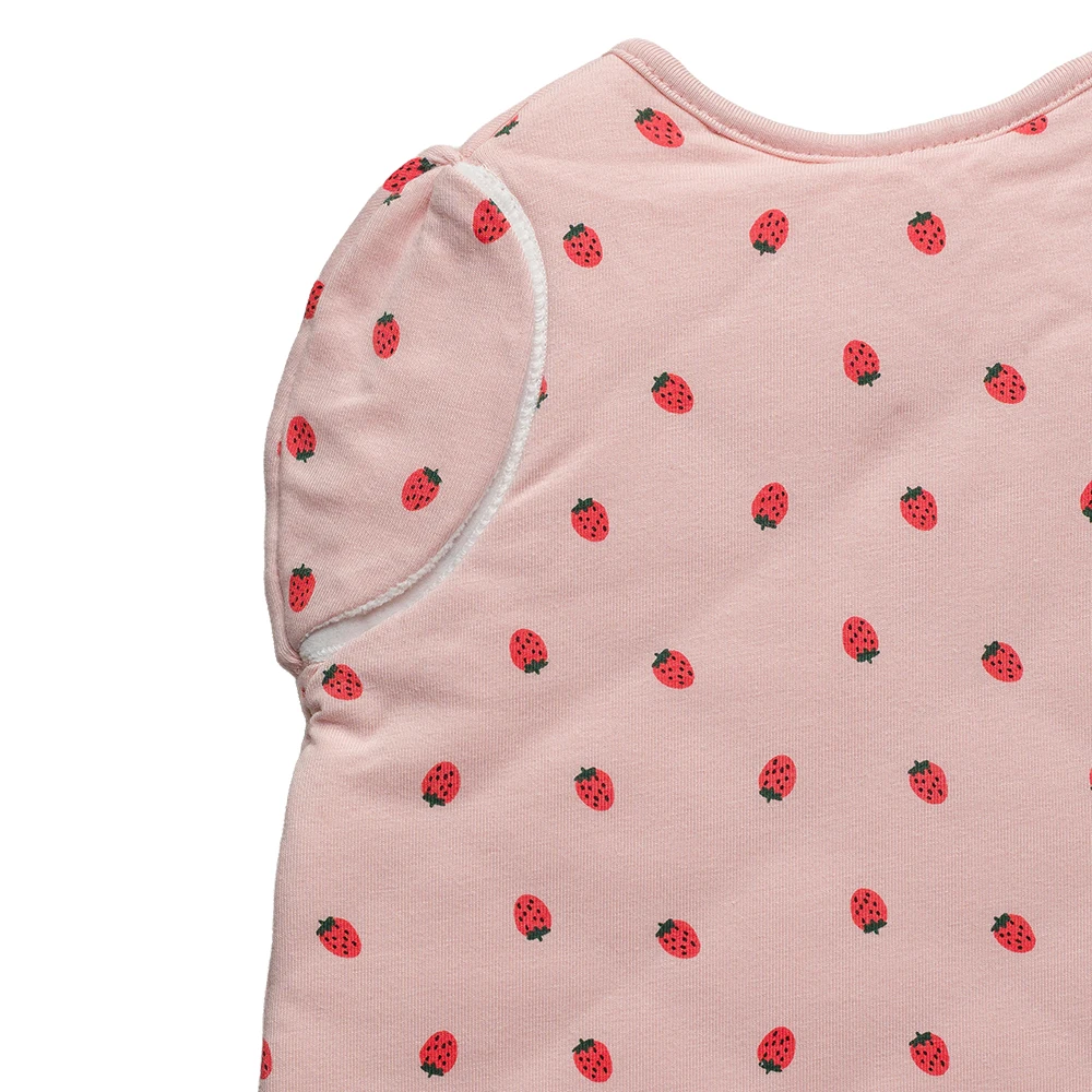 Velcro detail of the transitional arms on The Sleep Store Organic Cotton 3.0 tog Swaddle Bag