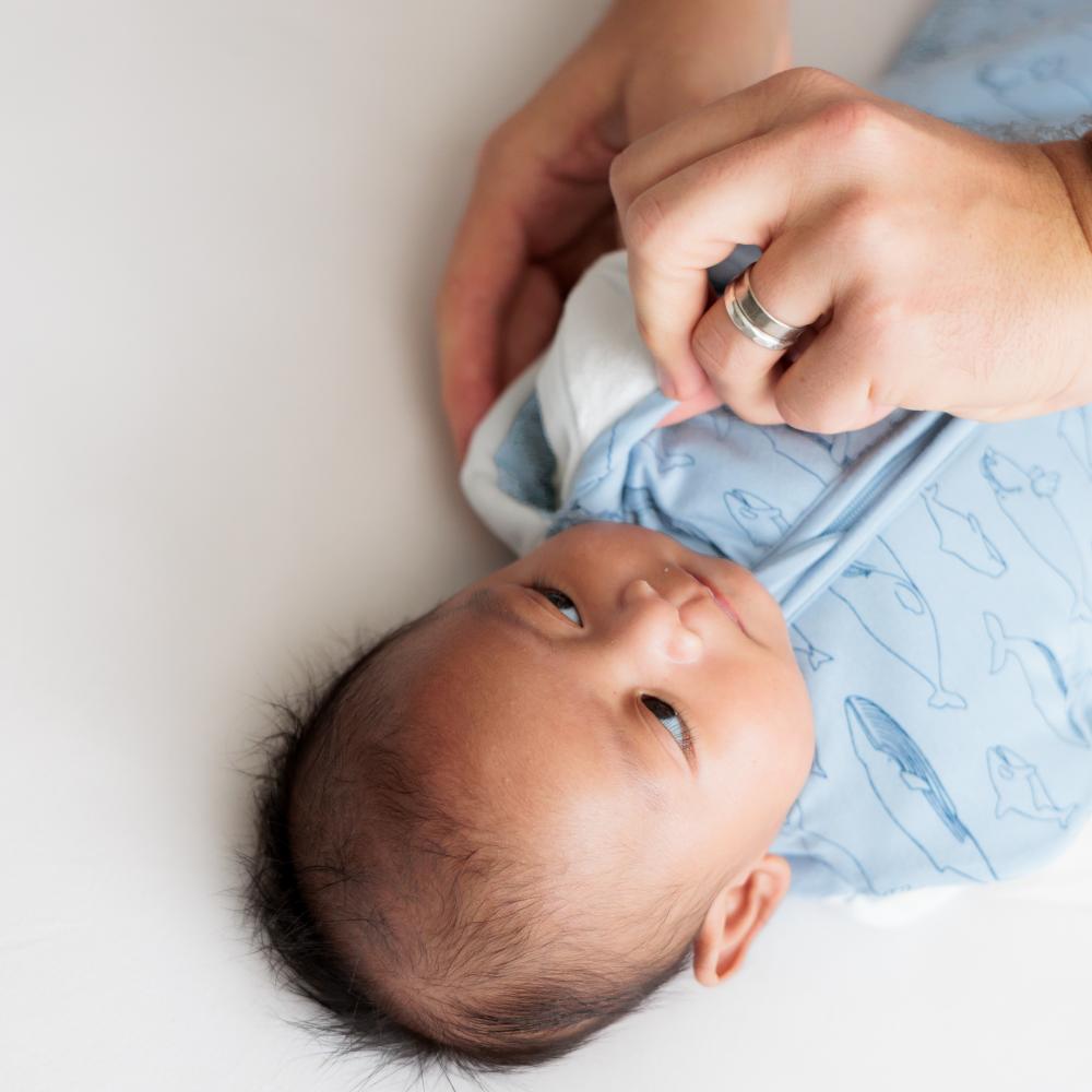 Organic Cotton 3.0 tog Transition Swaddle Bag