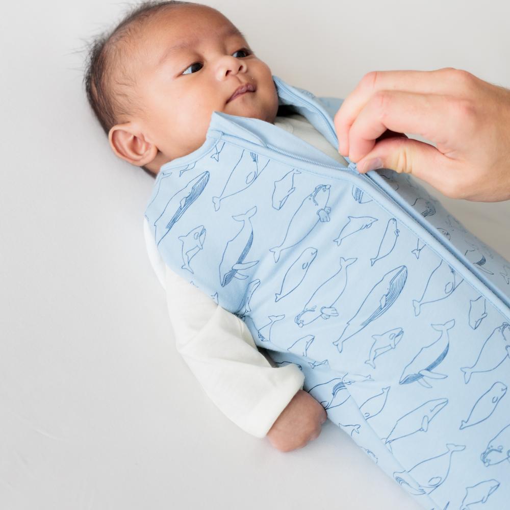 Organic Cotton 3.0 tog Transition Swaddle Bag