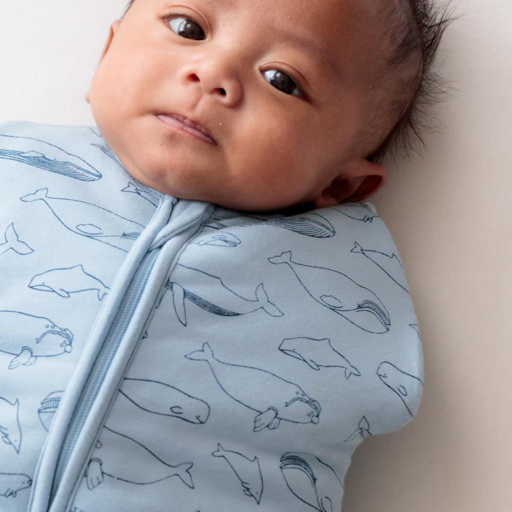 Organic Cotton 3.0 tog Transition Swaddle Bag
