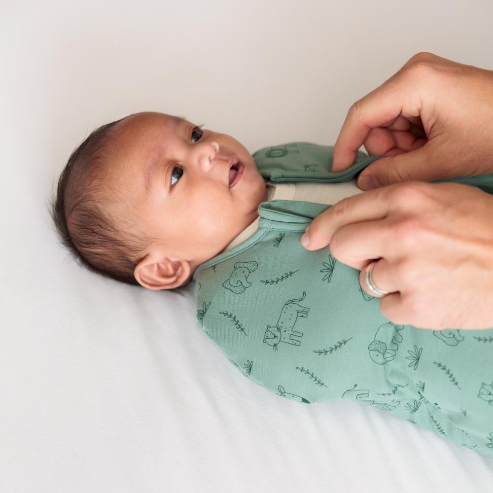 Organic Cotton 3.0 tog Transition Swaddle Bag