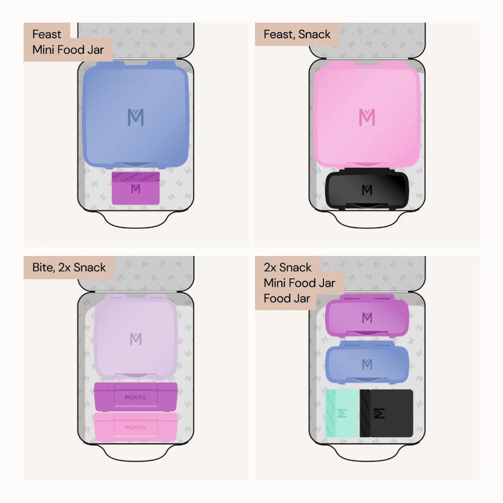 MontiiCo Large Insulated Lunch Bag 2.0