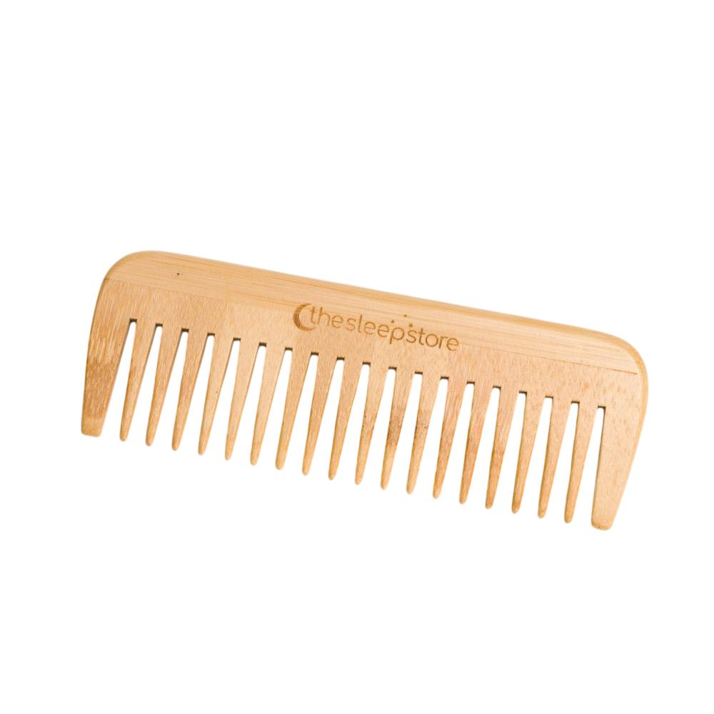A clearcut image of The Sleep Store Wooden Labour Comb.