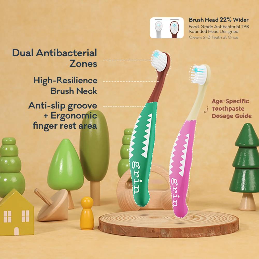 Grin BrushBuddy Toothbrush 2-4 years