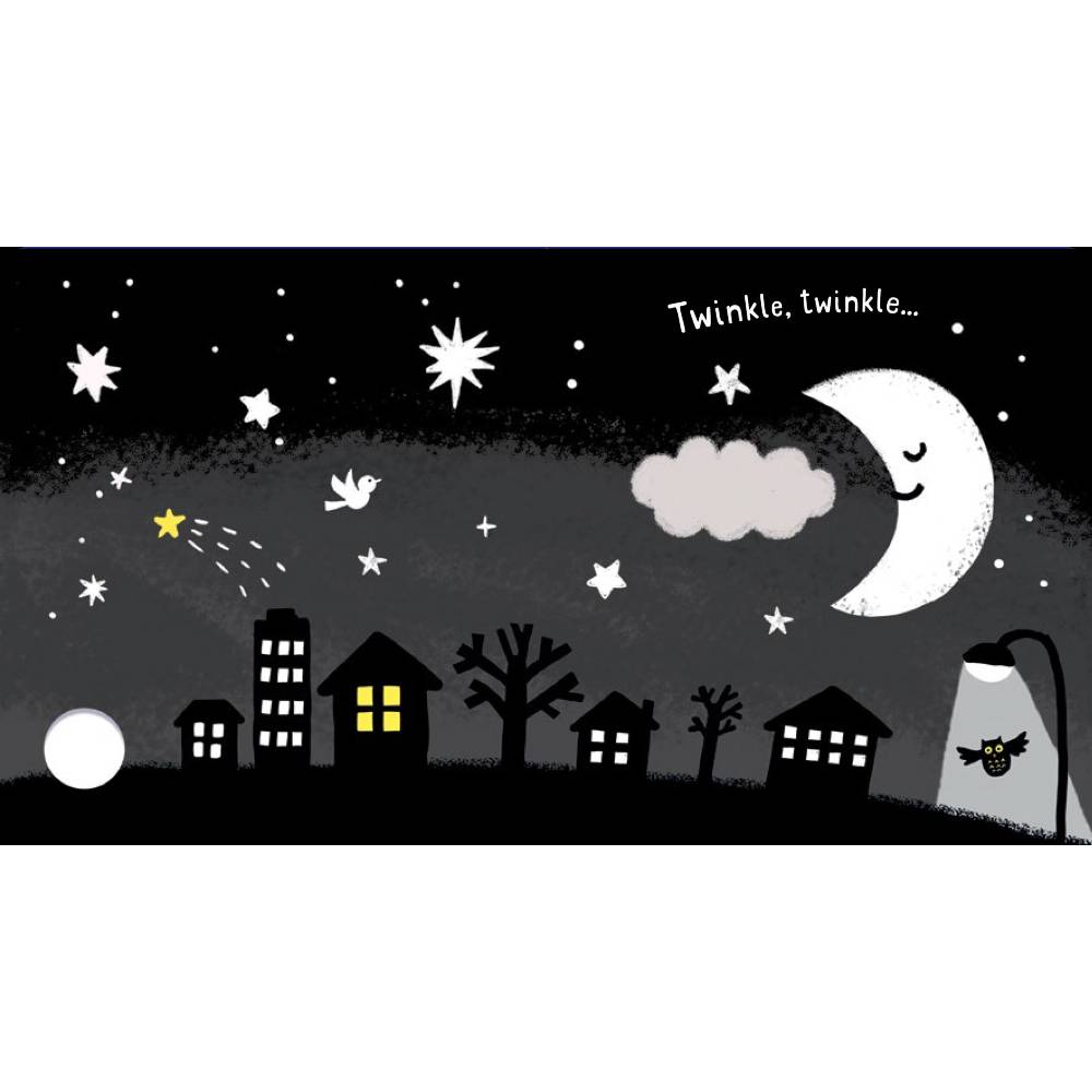 Usborne Baby's Black & White Books - Bedtime