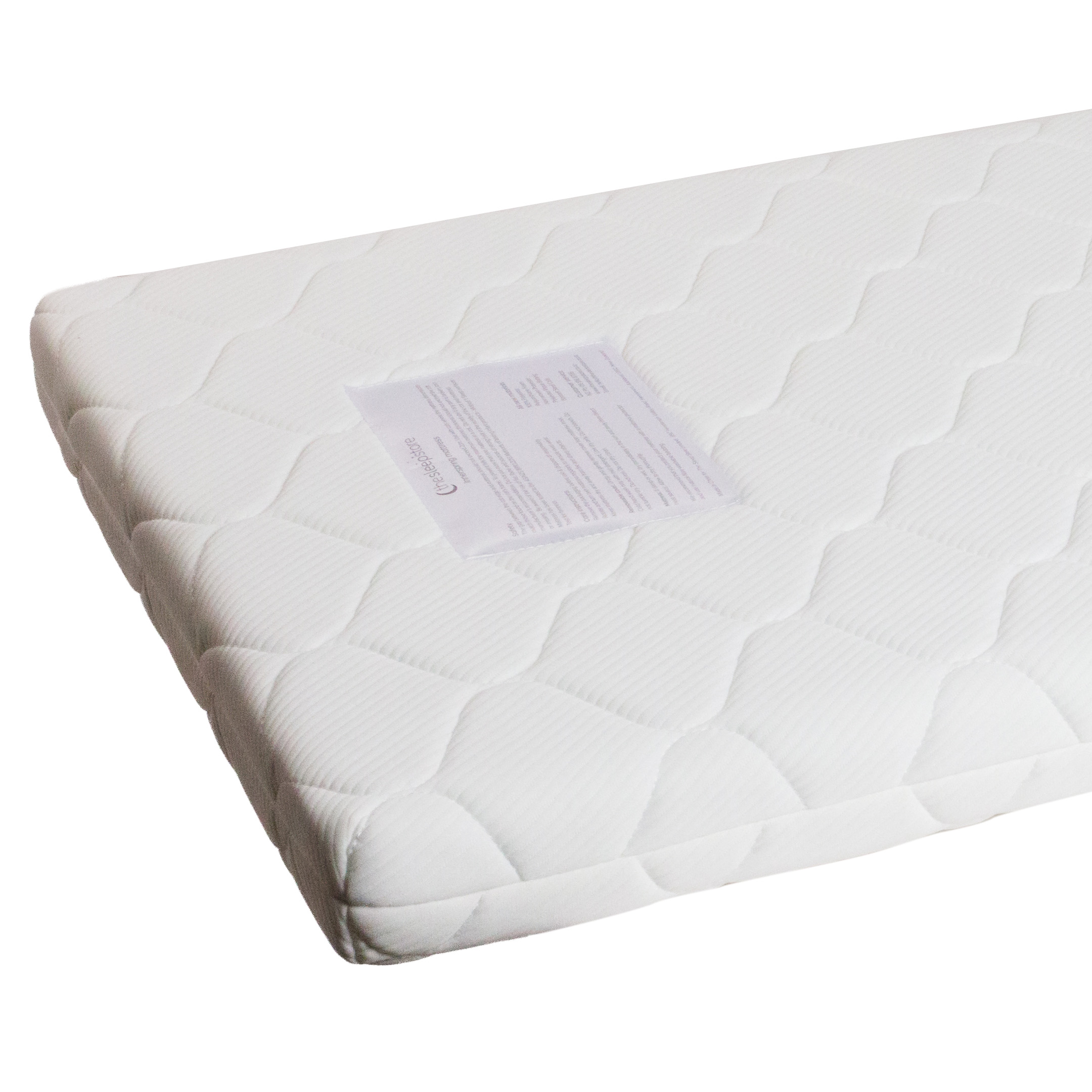 Innerspring Cot Mattress with Removable Cover 130 x 69cm