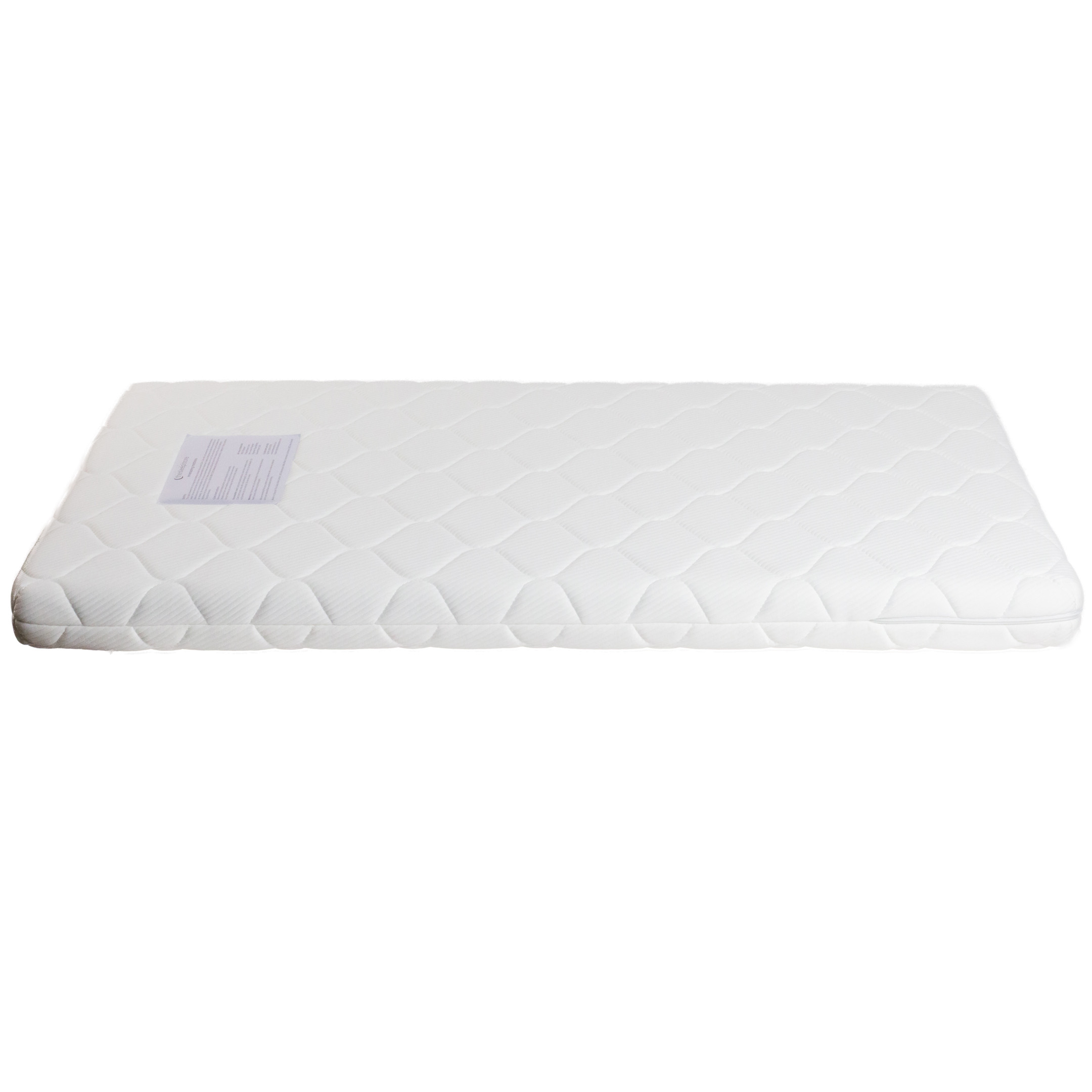 Innerspring Cot Mattress with Removable Cover 130 x 69cm