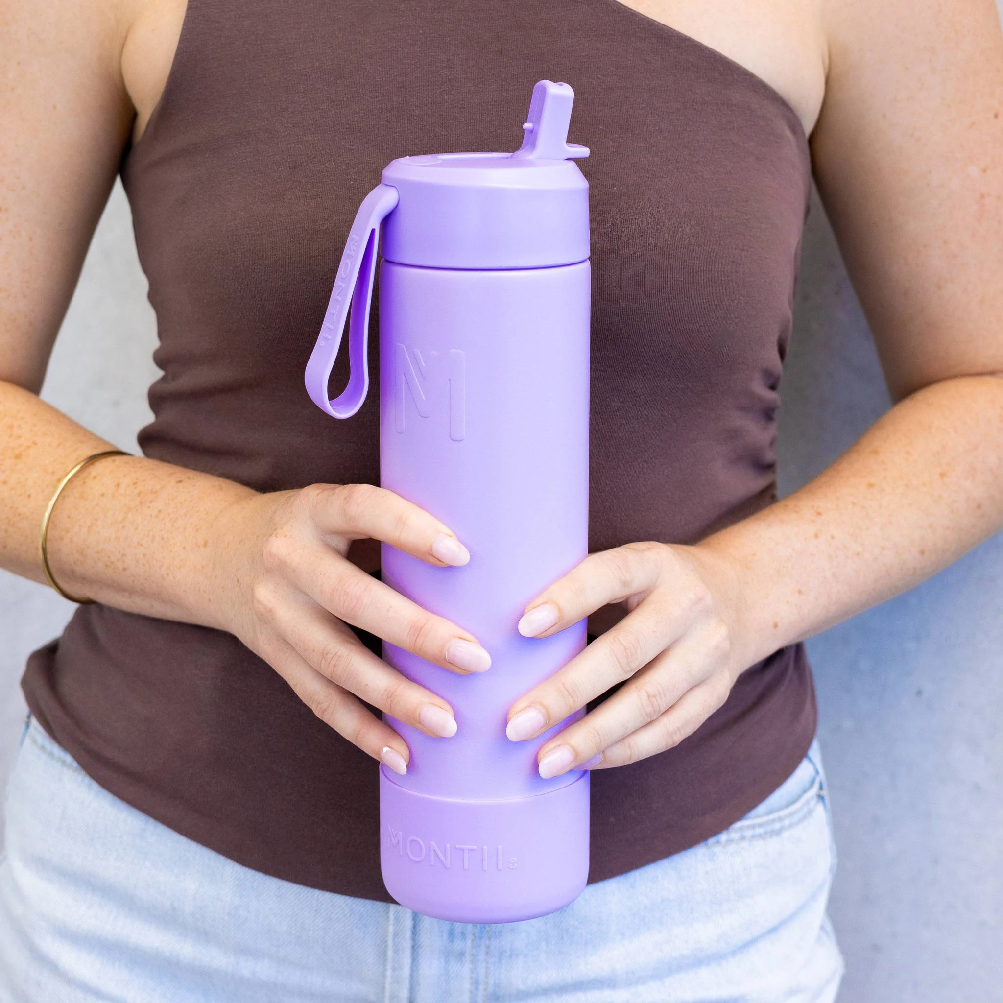 MontiiCo 700ml Fusion Complete Stainless Drink Bottle