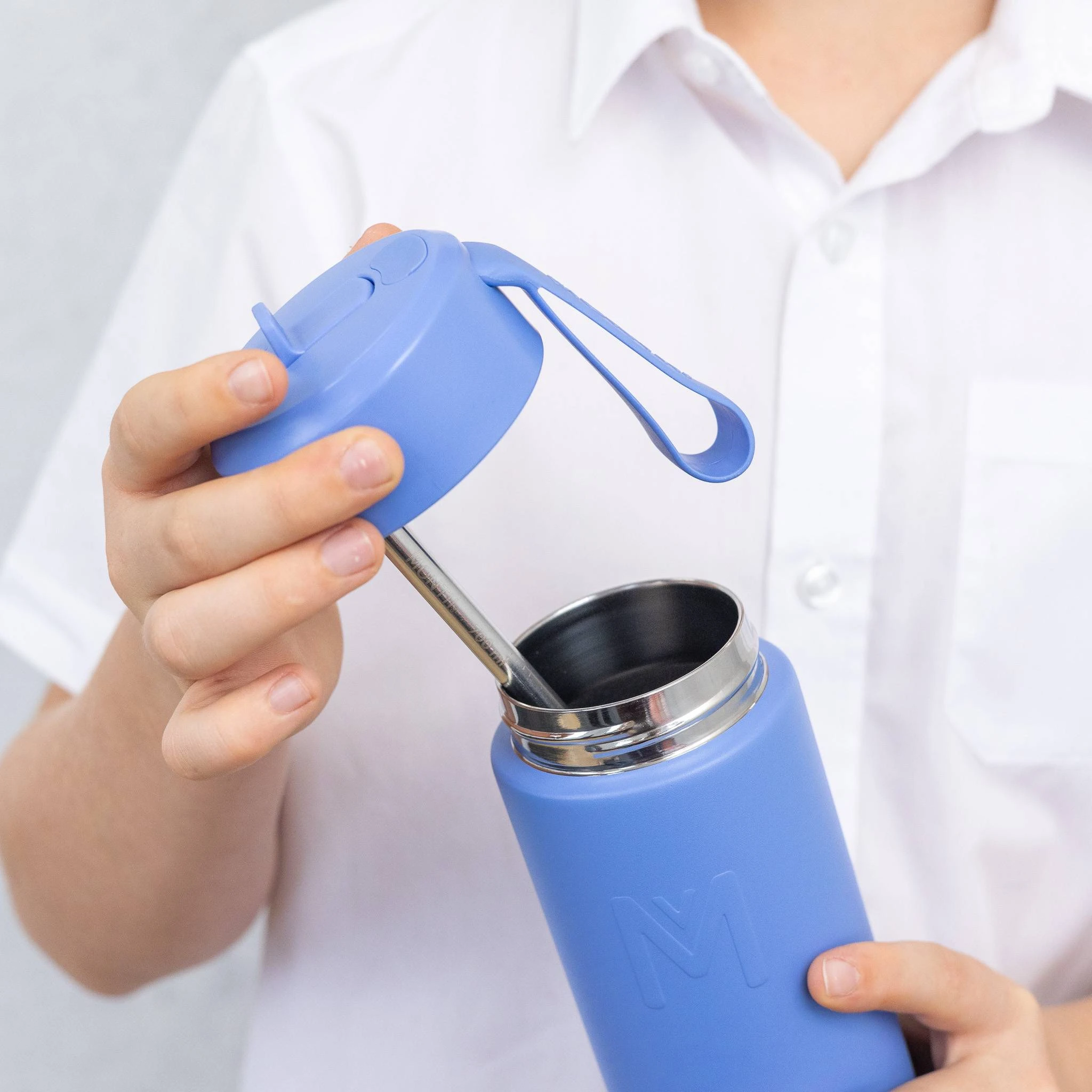 MontiiCo 700ml Fusion Complete Stainless Drink Bottle