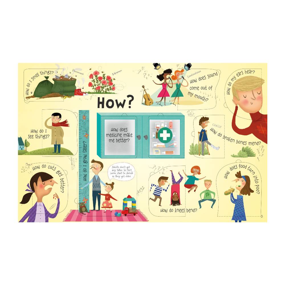 Book - Lift-the-flap Questions and Answers about your Body