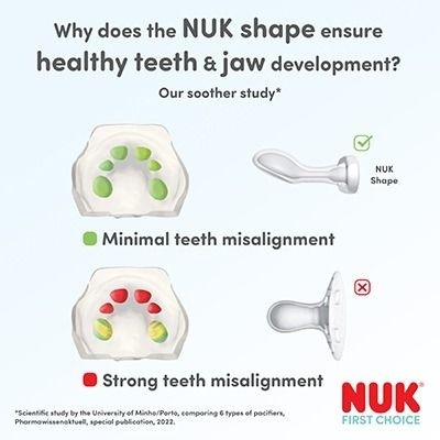 NUK First Choice Soother 2pk