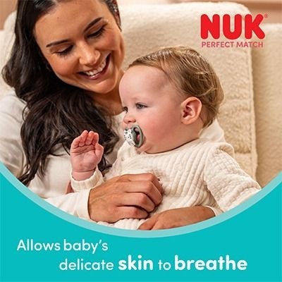 NUK Perfect Match Air Night Soother 2pk