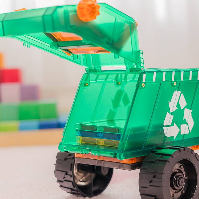 TileTek Transport Mega Recycling Truck Pack 14 piece