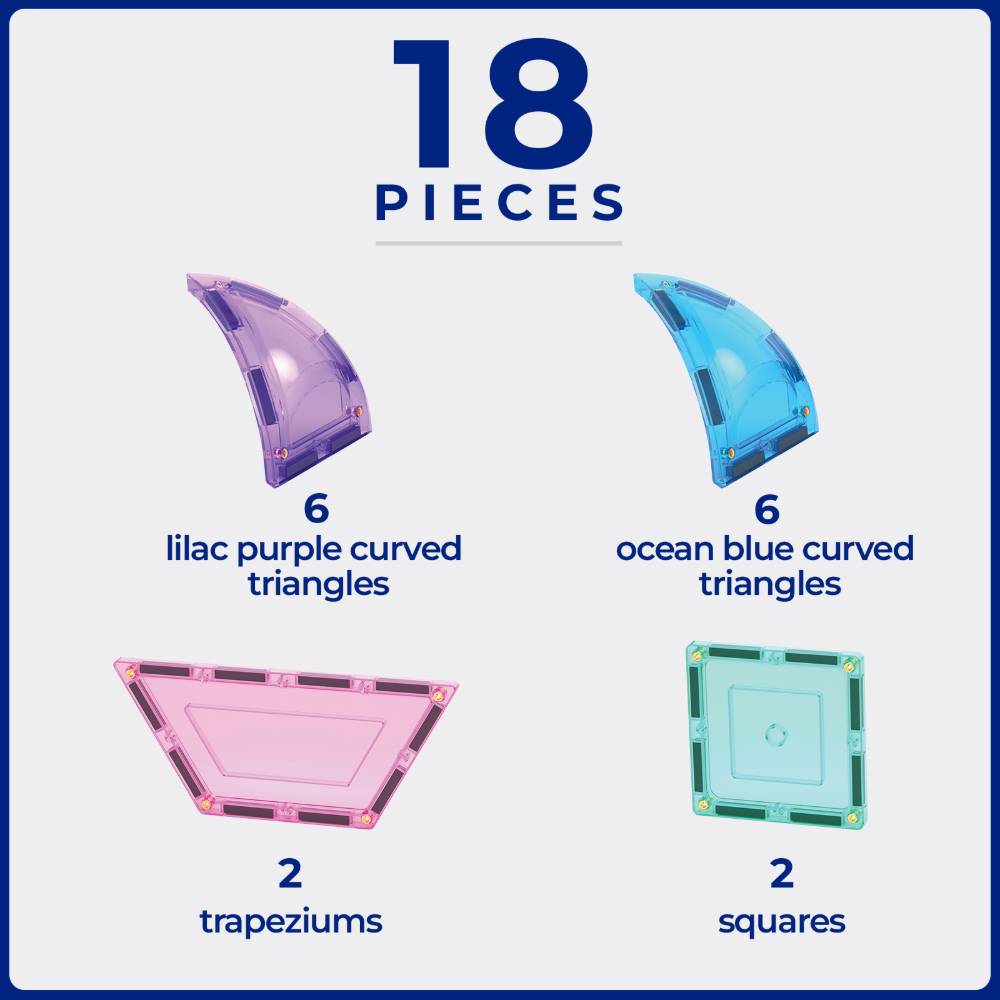 TileTek Pastel Dome Pack 22 piece