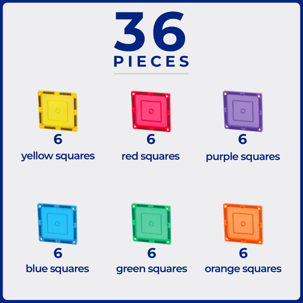 TileTek Square Tiles Expansion Pack 36 piece