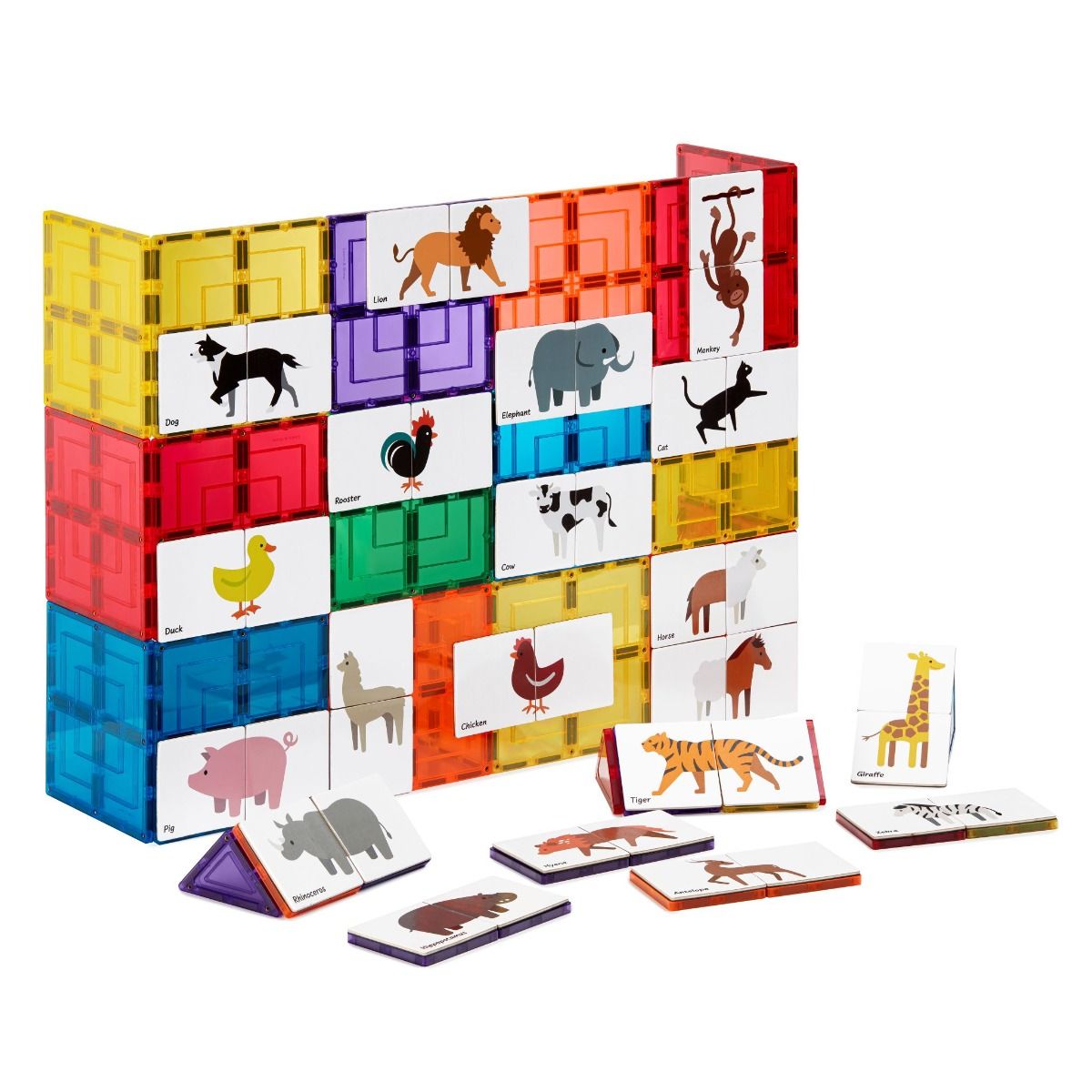 TileTek Tile Toppers Animal Pack 40 piece