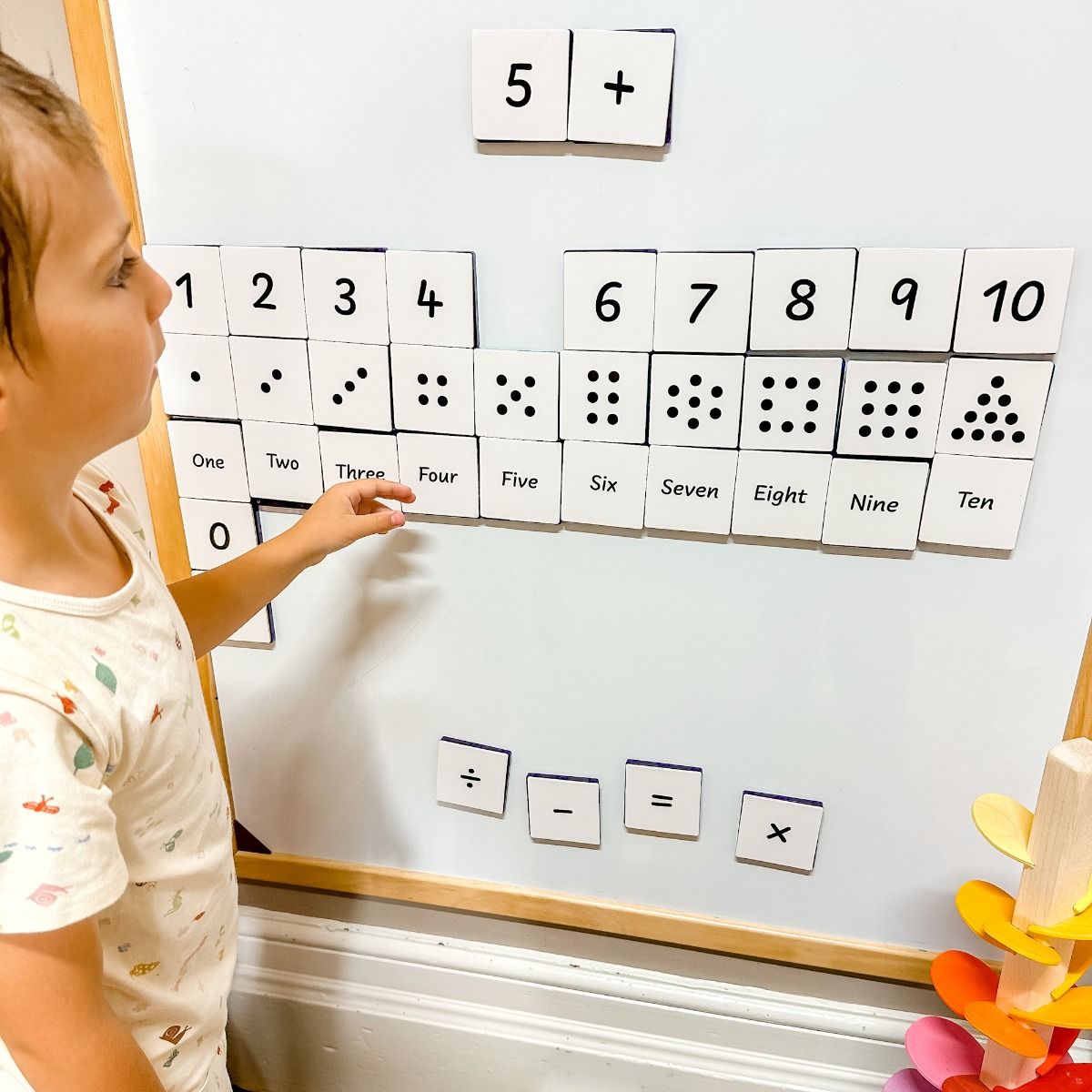 TileTek Tile Toppers Numbers Pack 40 piece