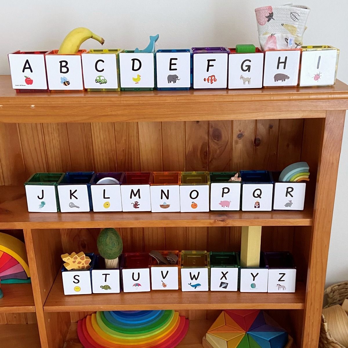 TileTek Tile Toppers Upper Case Alphabet Pack 40 piece