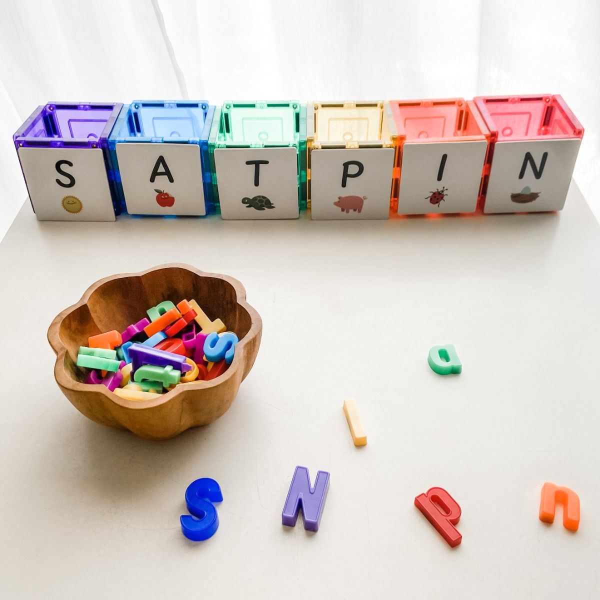 TileTek Tile Toppers Upper Case Alphabet Pack 40 piece