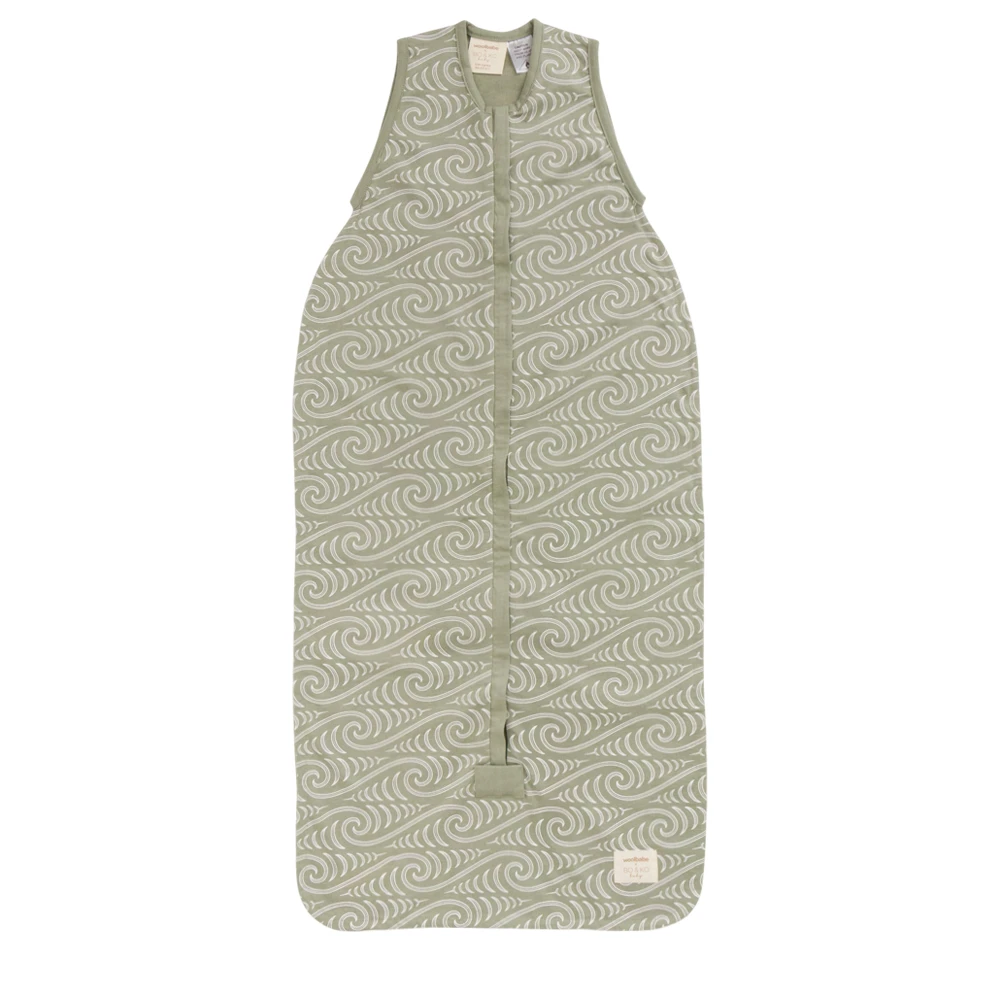 Woolbabe X BO & KO Collab Summer Front Zip Sleeping Bag