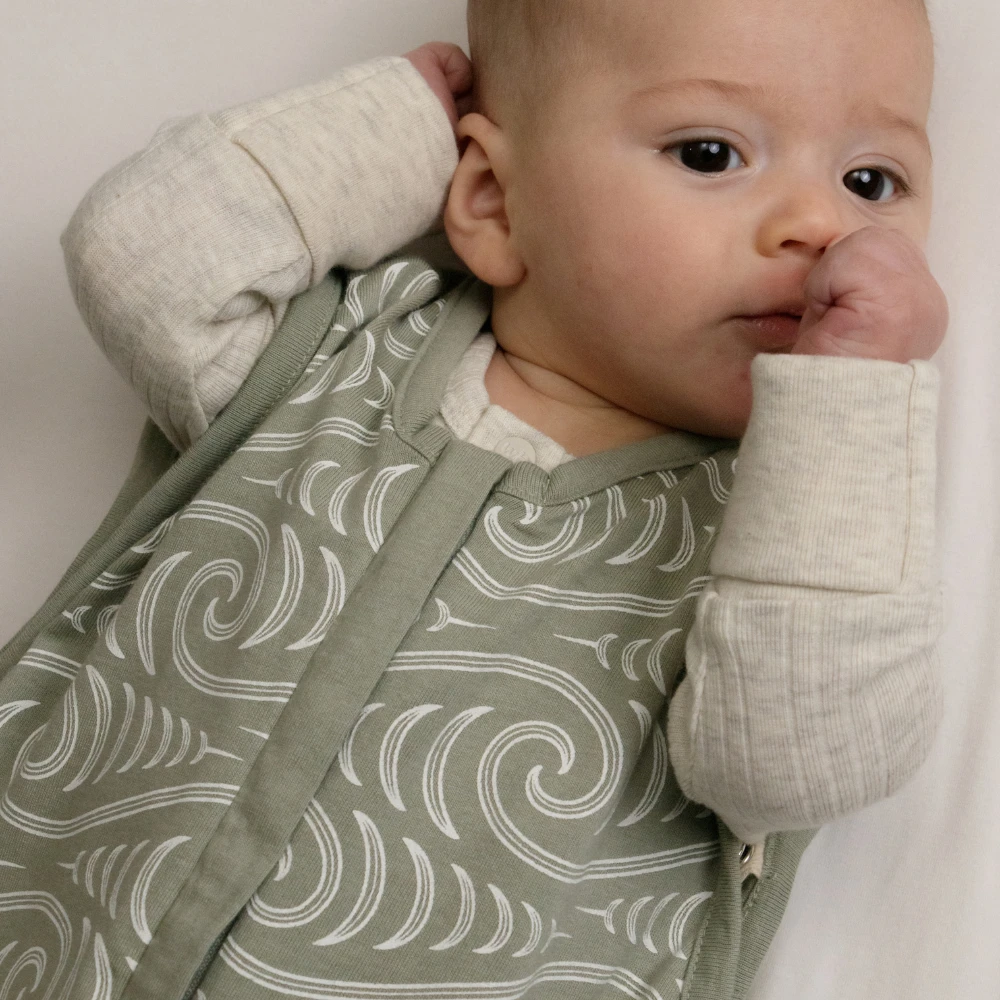 Woolbabe X BO & KO Collab Summer Front Zip Sleeping Bag