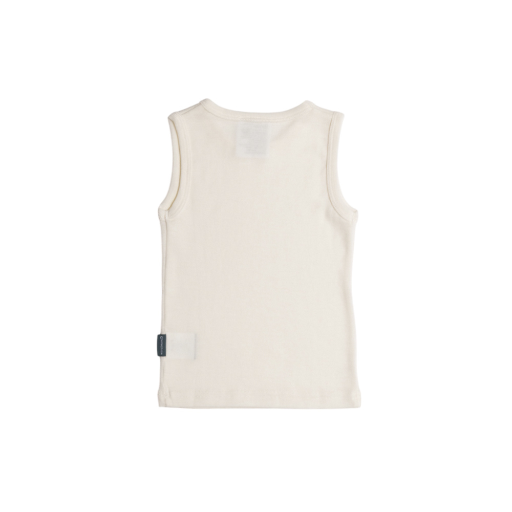 The Sleep Store Deluxe Merino Rib Kids Singlet