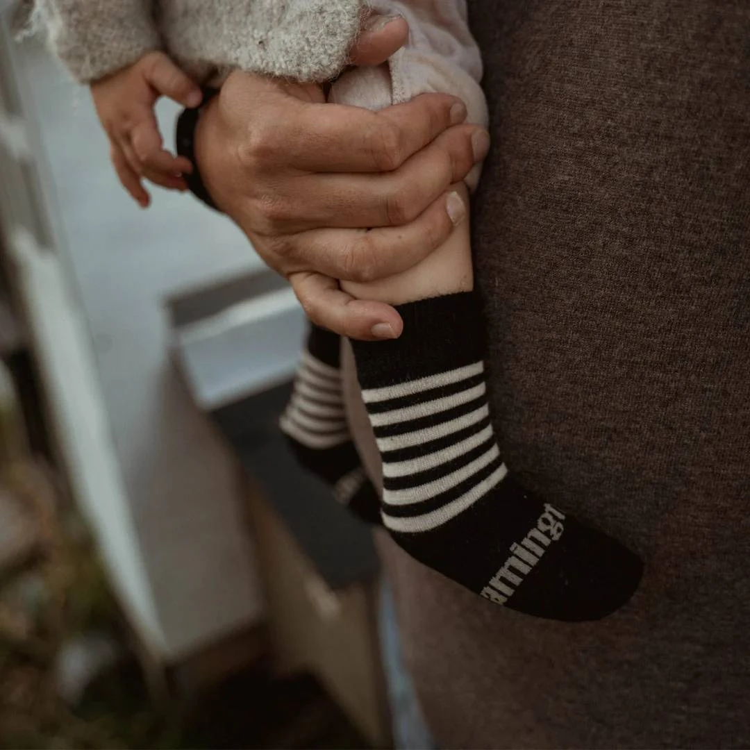 Lamington Baby Crew Merino Socks - Newborn Core Range