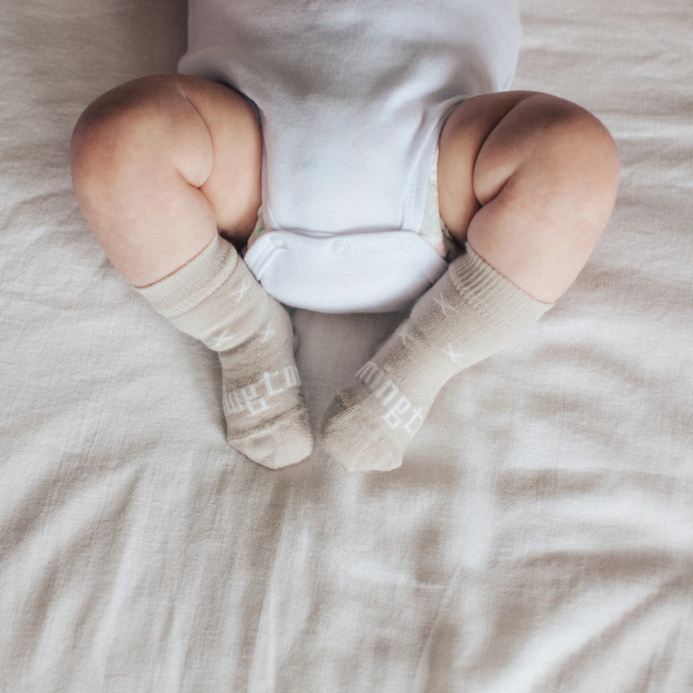 Lamington Baby Crew Merino Socks - Newborn Core Range