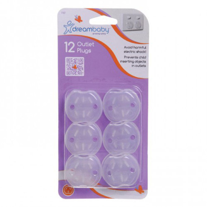 Dream Baby Power Point Outlet Plugs - 12 pack