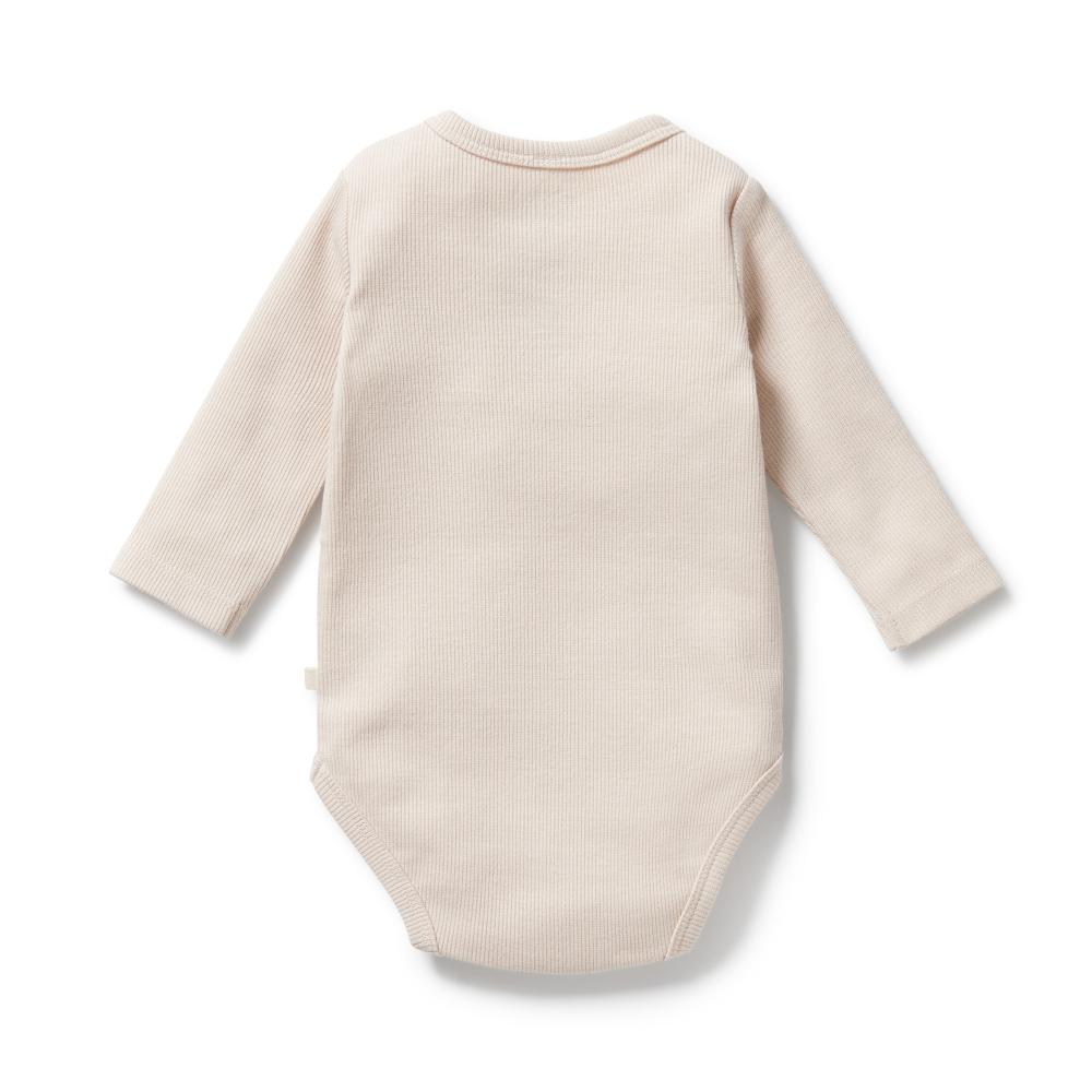 Wilson & Frenchy Organic Rib Long Sleeved Bodysuit