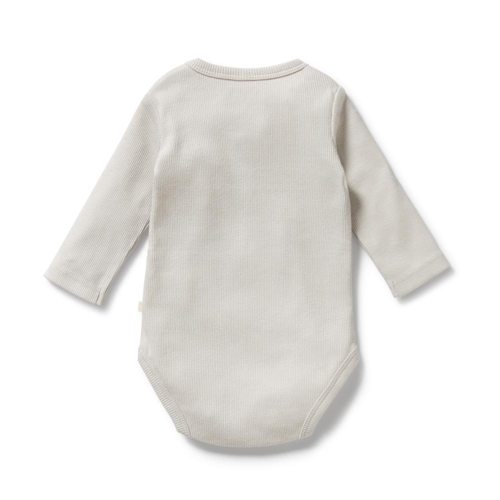 Wilson & Frenchy Organic Rib Long Sleeved Bodysuit