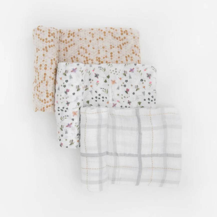 Little Unicorn - Cotton Muslin Swaddle Gift Set