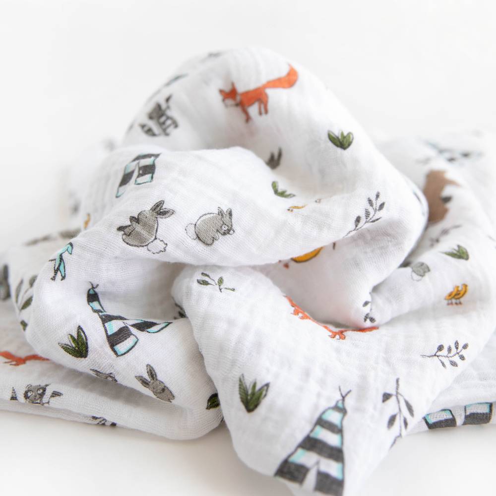 Little Unicorn - Cotton Muslin Swaddle Gift Set