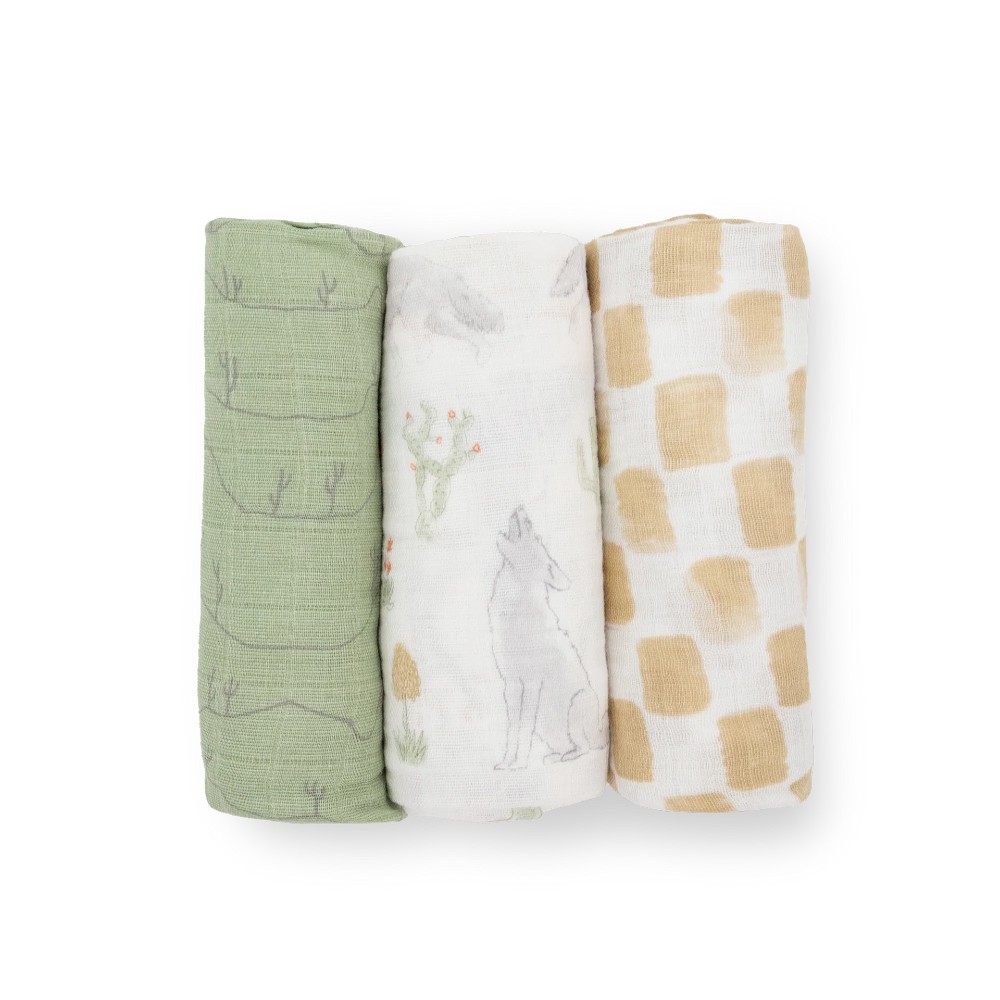 Little Unicorn - Cotton Muslin Swaddle Gift Set