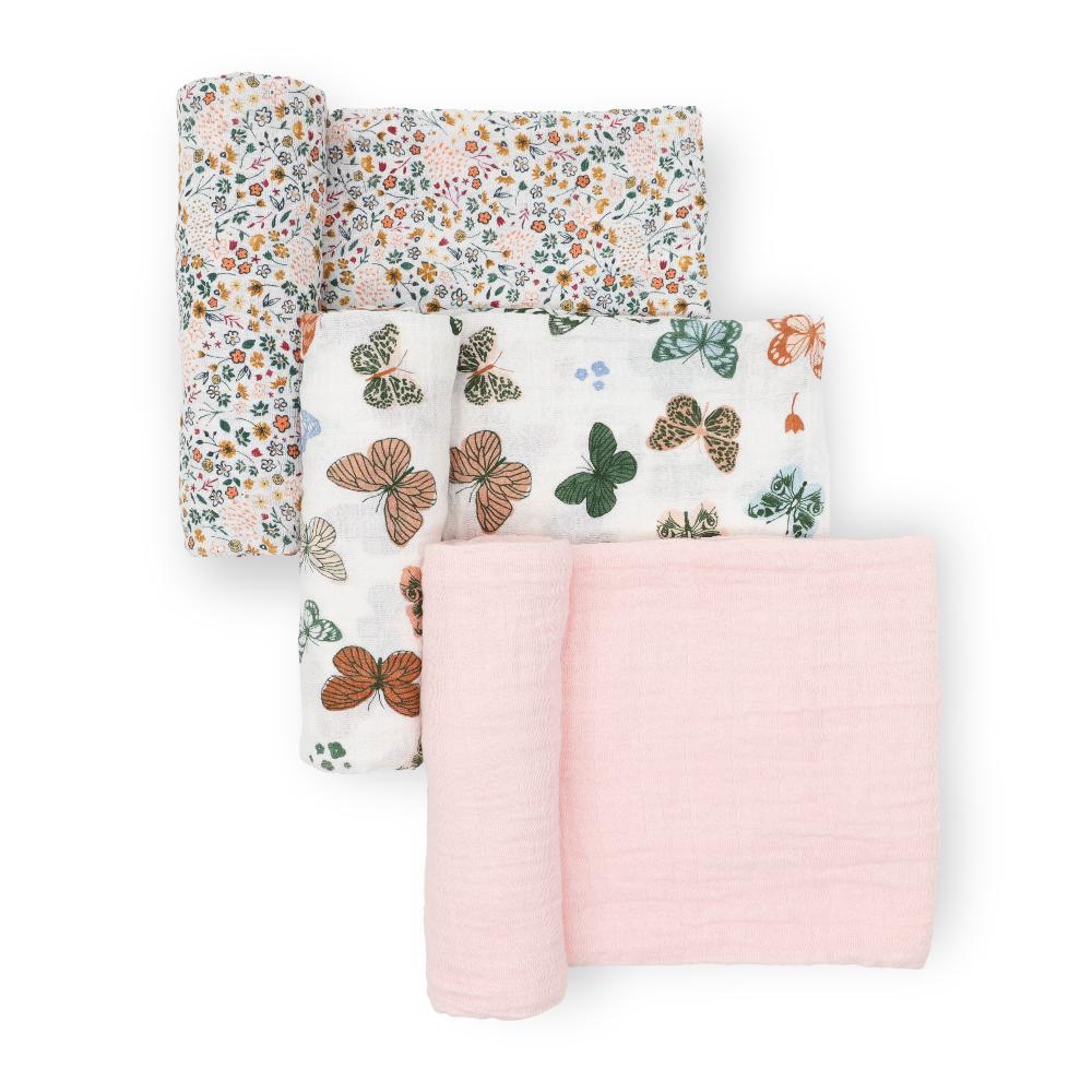 Little Unicorn - Cotton Muslin Swaddle Gift Set