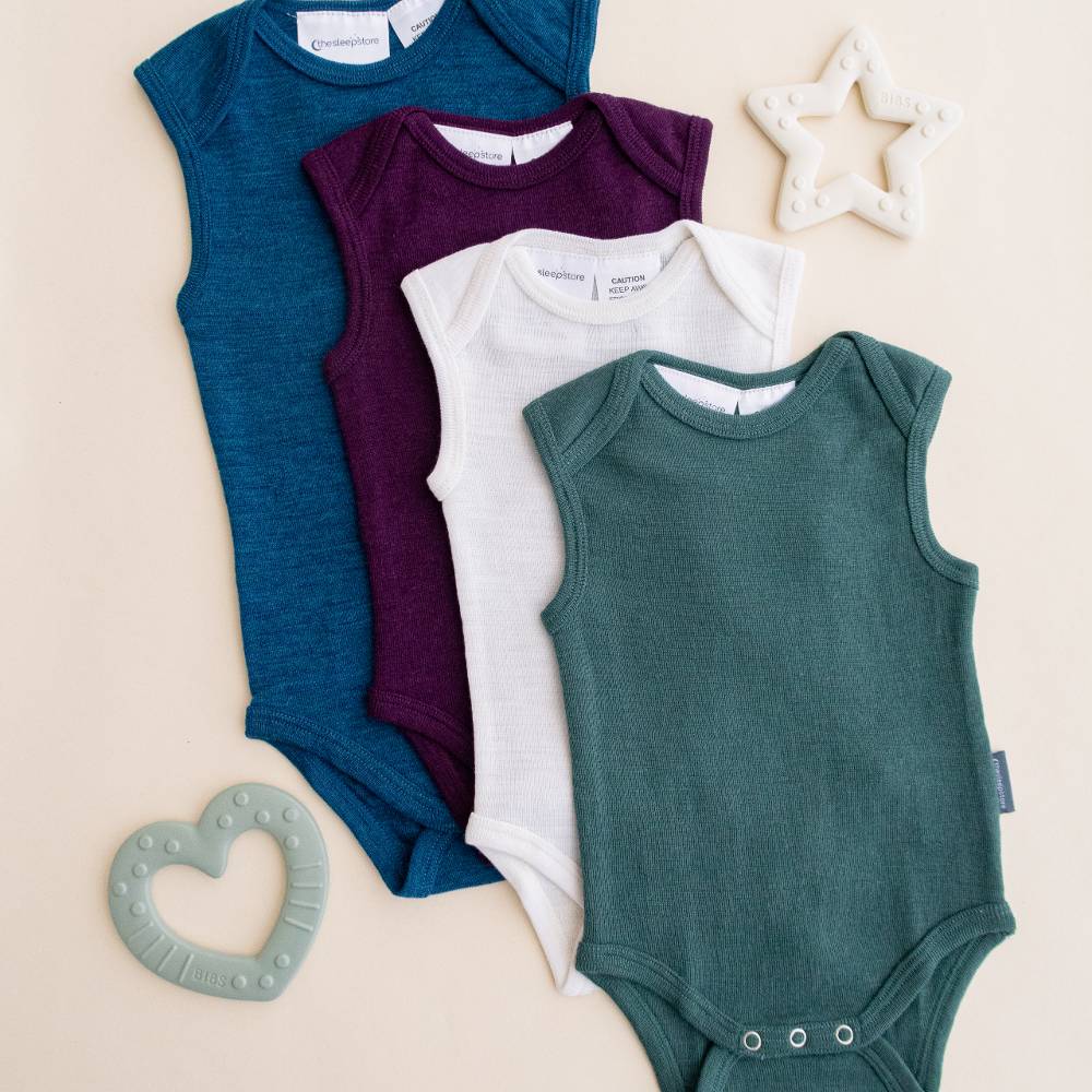 The Sleep Store Deluxe Merino Rib Singletsuit